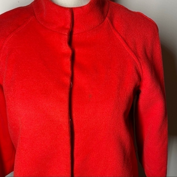 MAX Mara Red Coat Size XL - Picture 10 of 10